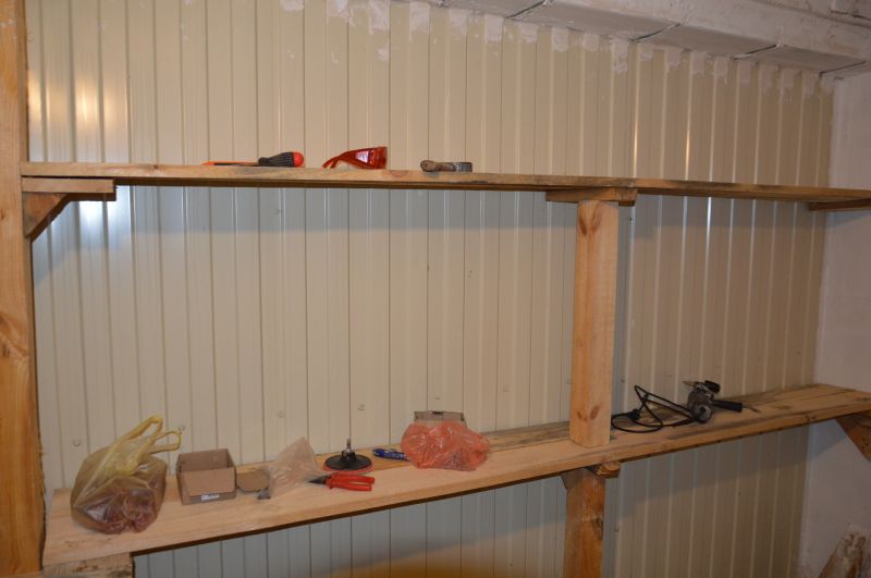 Installed Shelving System